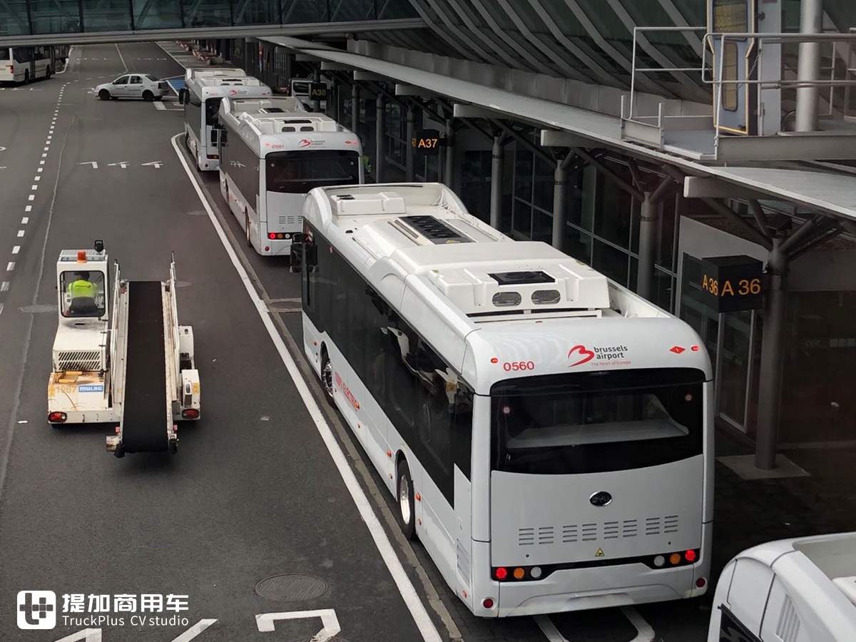 比亚迪客车已杀入欧洲机场，荷兰史基浦机场体验比亚迪机场大巴 - 第9张