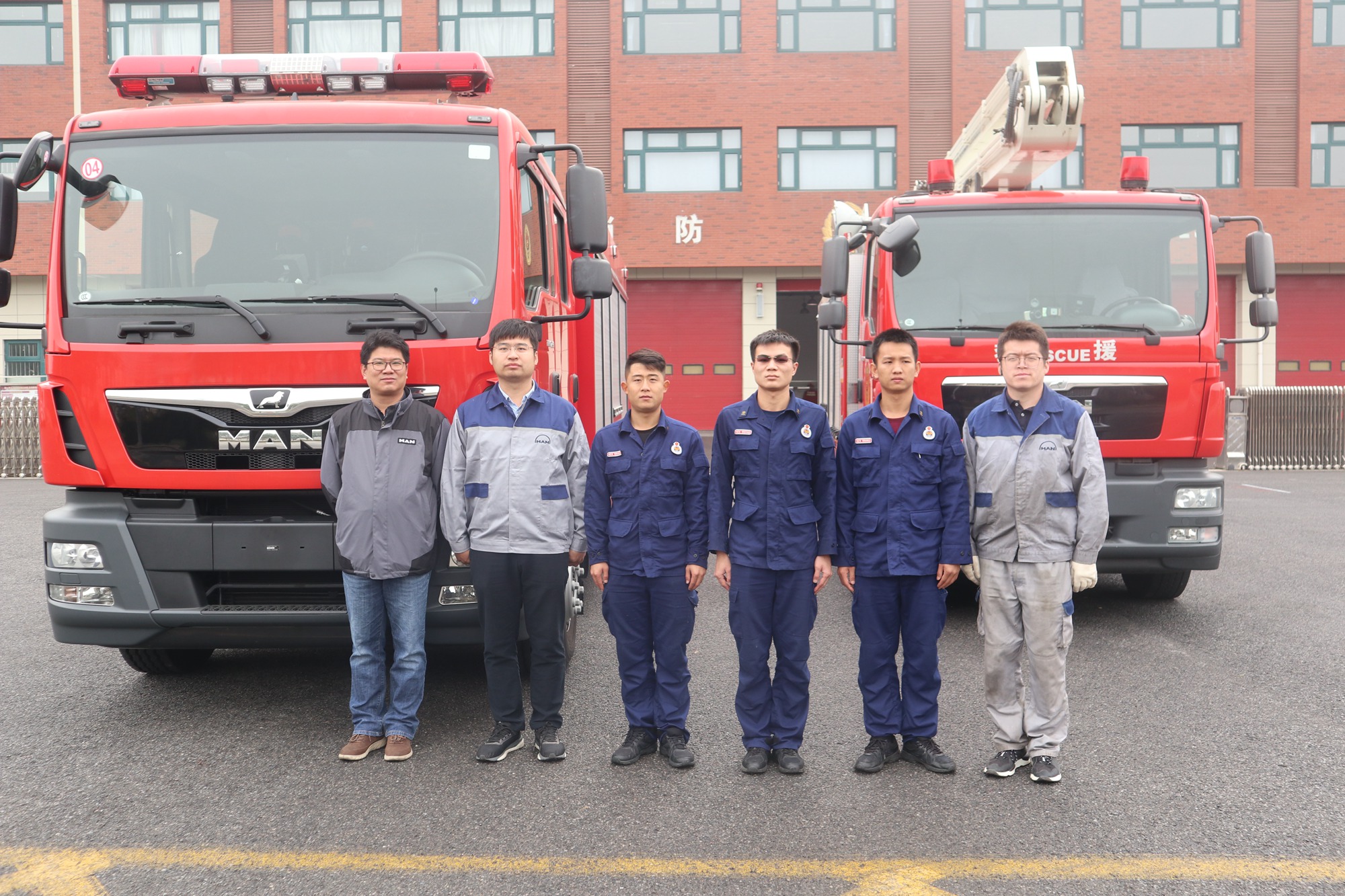 七十峥嵘 与国同梦 ，2019曼恩全国消防底盘巡检助力天津 - 第1张