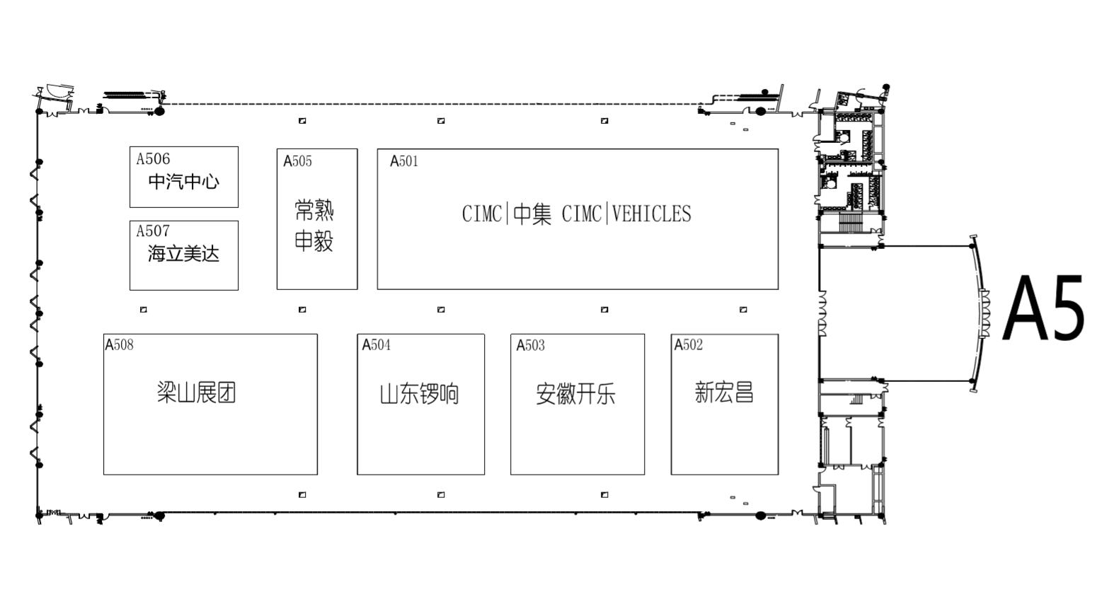 2019中国国际商用车展11月1日武汉开幕！智能化、国六、新能源，最全展位图看这里！ - 第5张