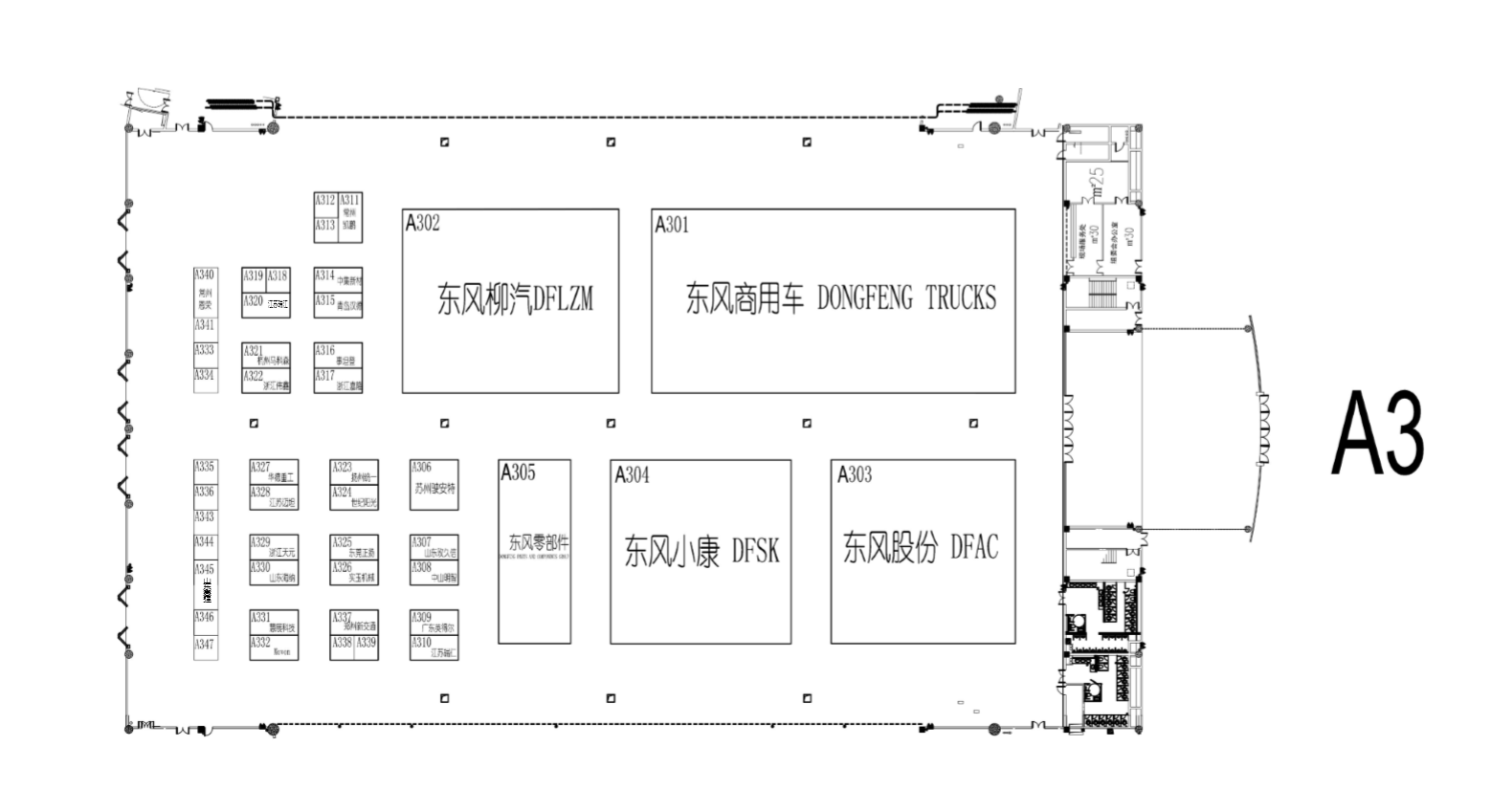 2019中国国际商用车展11月1日武汉开幕！智能化、国六、新能源，最全展位图看这里！ - 第3张
