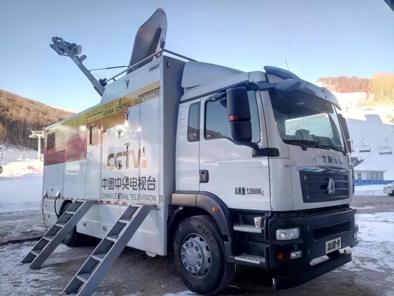 中国重汽转播车与进口车并驾齐驱,助力第二届进博会 - 第1张 - 提加商用车网 中国重汽转播车与进口车并驾齐驱,助力第二届进博会 - 第1张