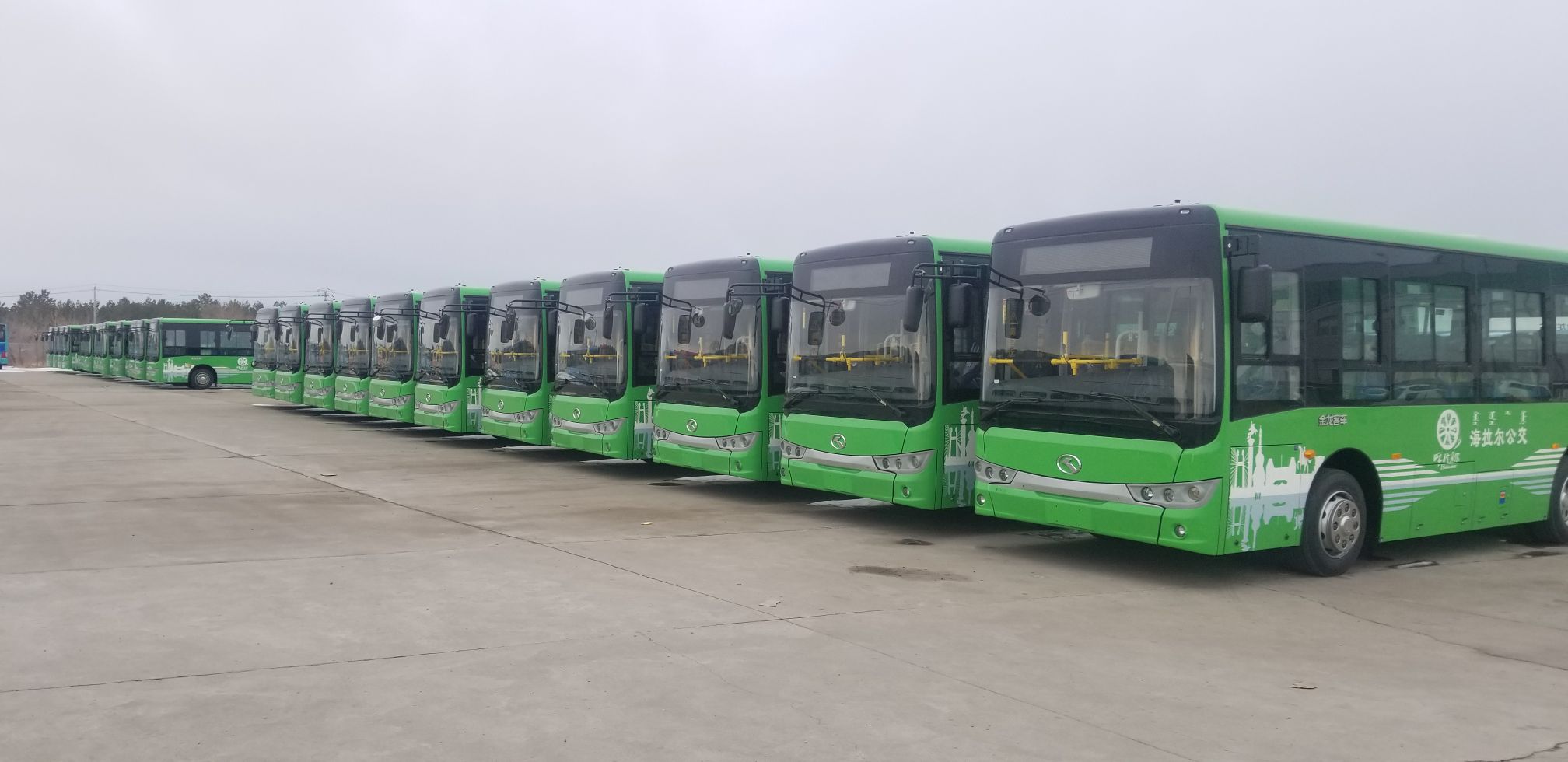金龙纯电动公交驶进中国冷极地区首府城市呼伦贝尔 - 第2张 - 提加商用车网 金龙纯电动公交驶进中国冷极地区首府城市呼伦贝尔 - 第2张