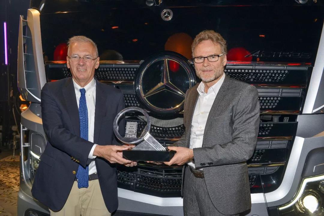 梅赛德斯-奔驰智能版Actros重卡荣膺“2020国际年度卡车”桂冠！ - 第2张
