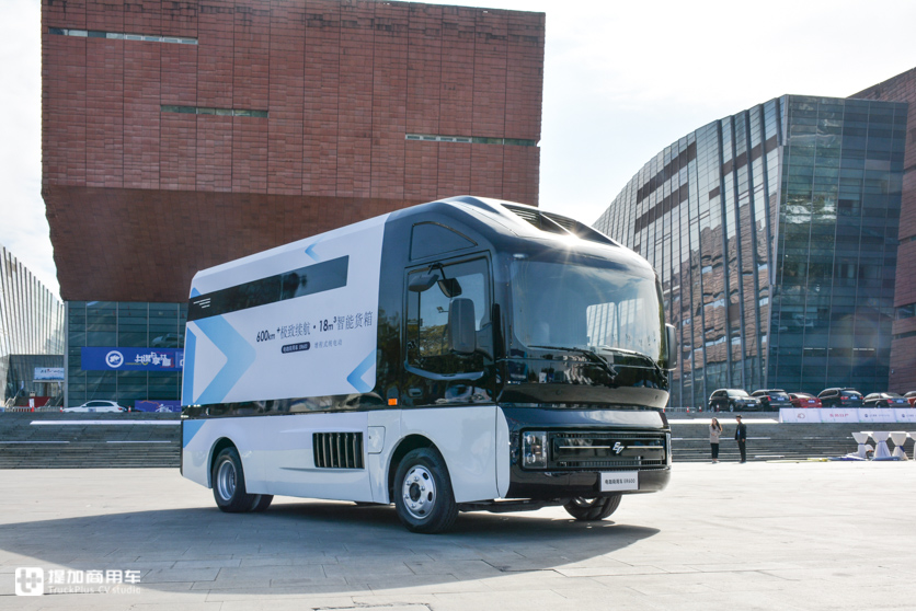 一改传统货车外观，没续航焦虑，电咖商用车ER600新能源物流车正式发布 - 第3张