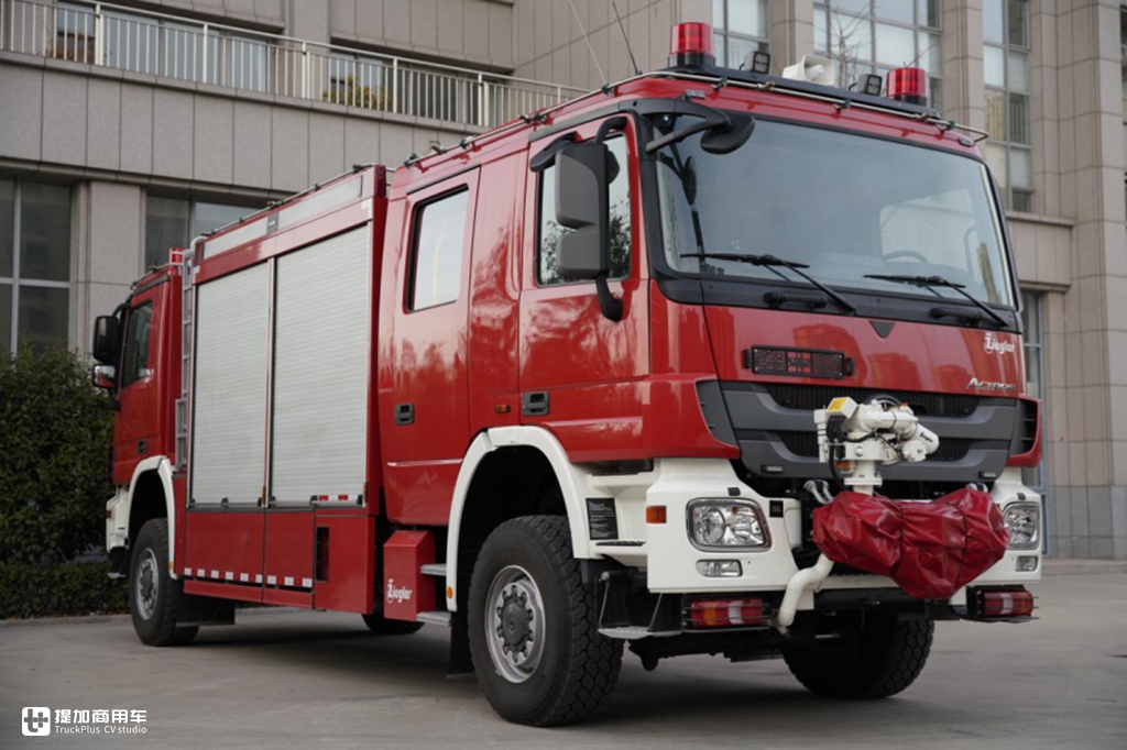 能走回头路,少见的双向驾驶卡车,齐格勒双头隧道消防车实拍 - 提加商