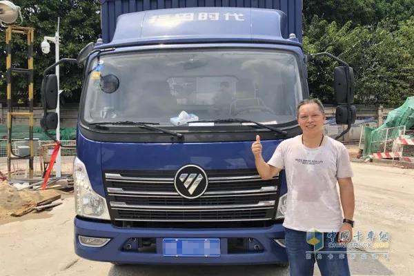 动力强、空间大，领航时代轻卡助钟师傅走上致富路 - 第1张