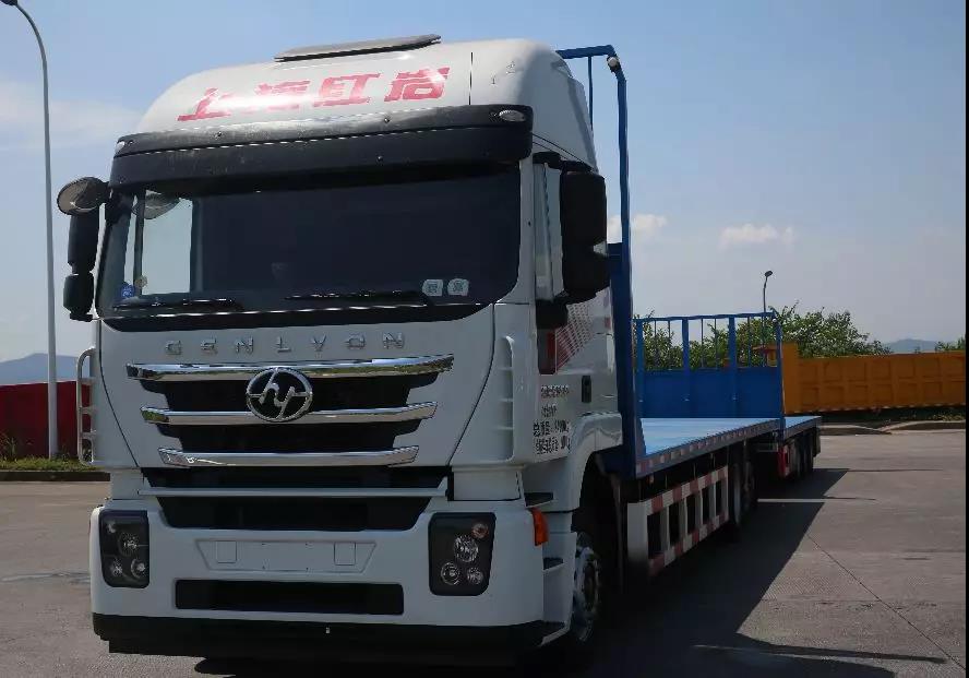 接替17.5米大板车,红岩杰狮中置轴平板列车被用户誉为“物流神器” - 第2张 - 提加商用车网 接替17.5米大板车,红岩杰狮中置轴平板列车被用户誉为“物流神器” - 第2张