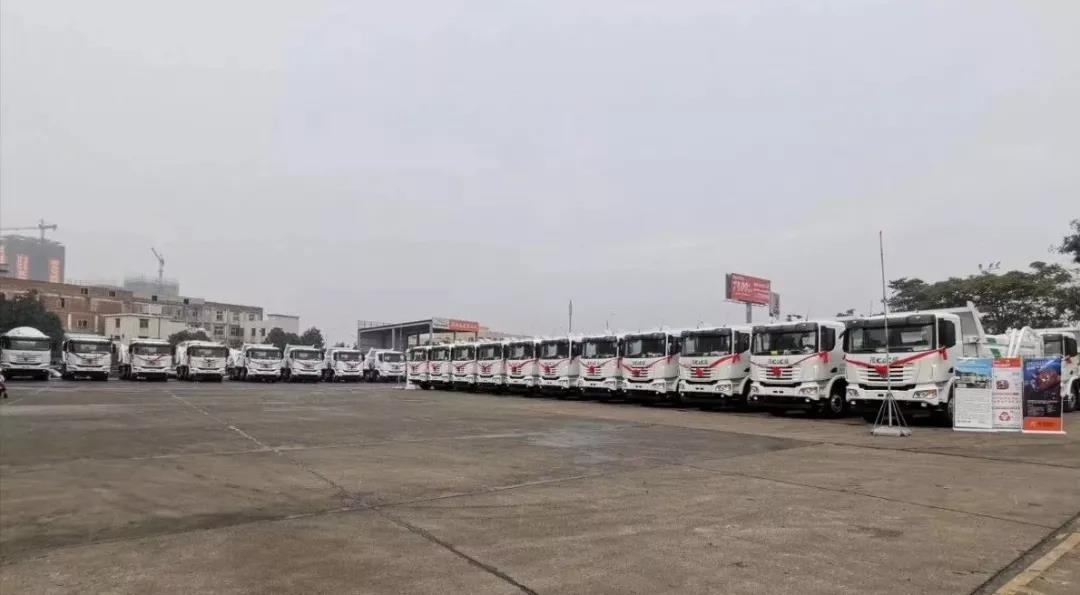 扬帆起航正当时!100台联合卡车国六LNG环保渣土车湛江交付 - 第1张 - 提加商用车网 扬帆起航正当时!100台联合卡车国六LNG环保渣土车湛江交付 - 第1张