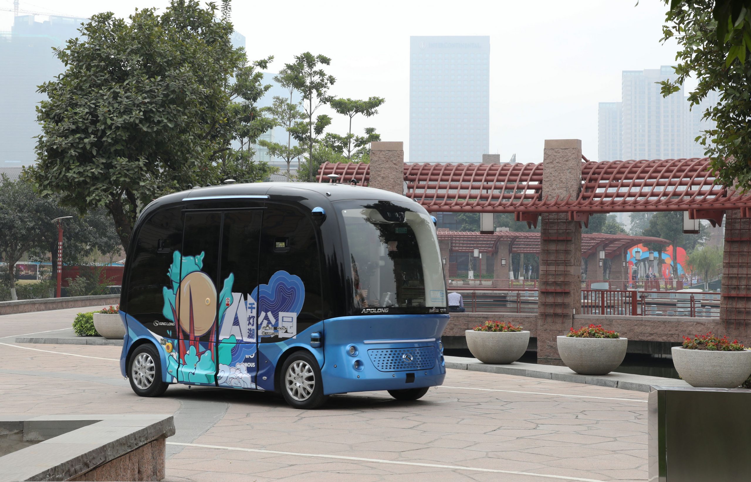 金龙阿波龙2.0落户华南首个AI公园 实现更复杂自动驾驶场景运营 - 第7张 - 提加商用车网 金龙阿波龙2.0落户华南首个AI公园 实现更复杂自动驾驶场景运营 - 第7张