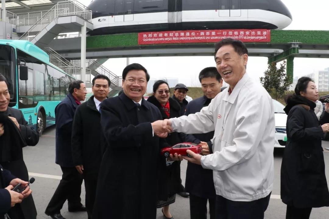 老挝总理通伦到访比亚迪 欲引入云轨 - 第5张