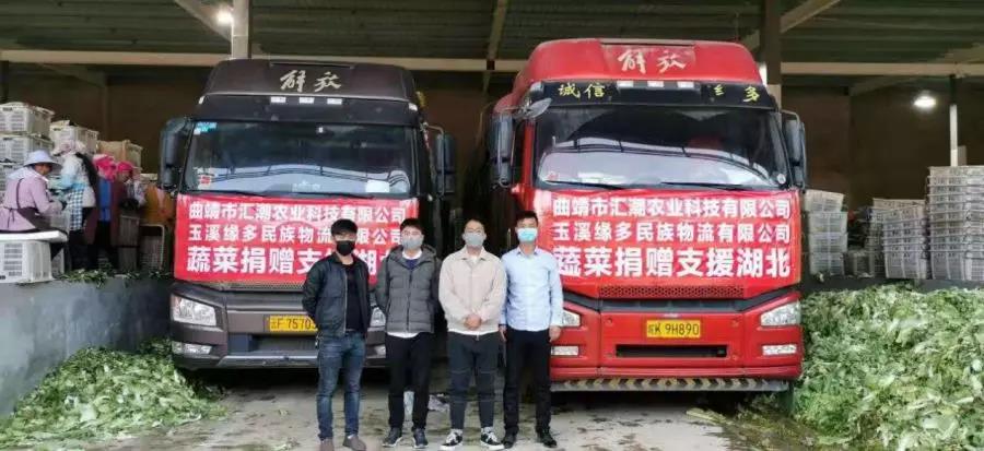 60吨新鲜蔬菜捐赠湖北，解放卡友义勇运送！ - 第1张