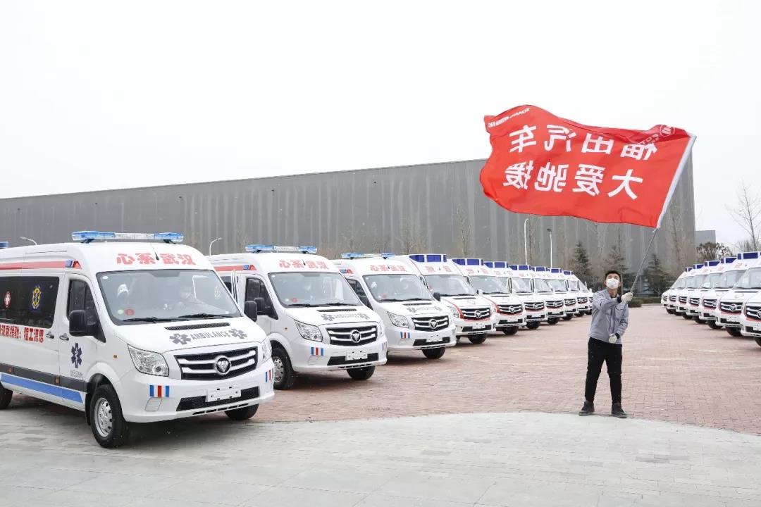 50台福田图雅诺负压救护车火速交付雷神山 - 第2张 - 提加商用车网 50台福田图雅诺负压救护车火速交付雷神山 - 第2张