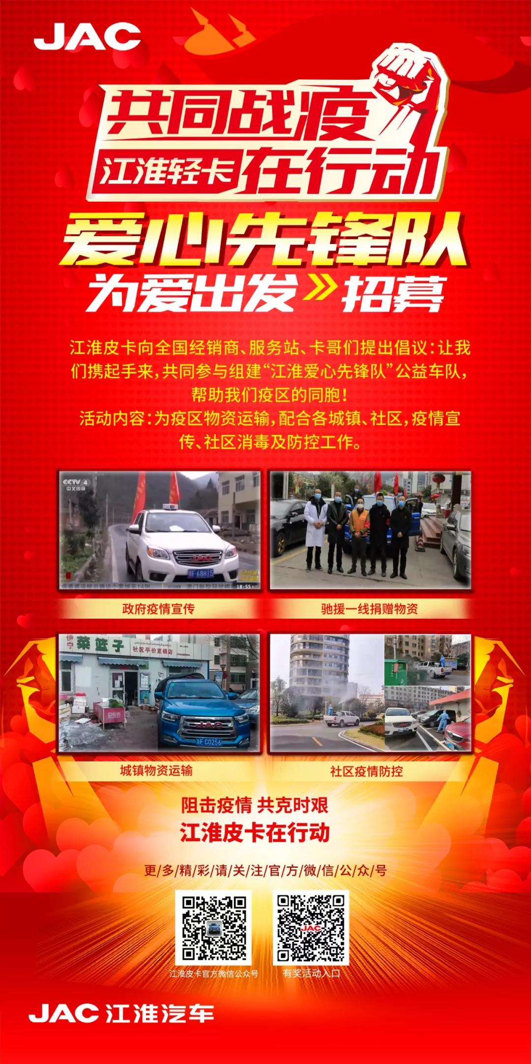 自费捐献蔬菜送物资 江淮皮卡车友爱心行丨共同战“疫”为爱出发 - 第4张 - 提加商用车网 自费捐献蔬菜送物资 江淮皮卡车友爱心行丨共同战“疫”为爱出发 - 第4张