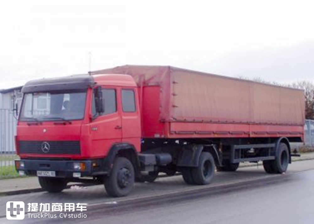 上世纪引入国内的欧洲卡车挖掘系列，绝对稀有的奔驰LK载货车实拍 - 第8张