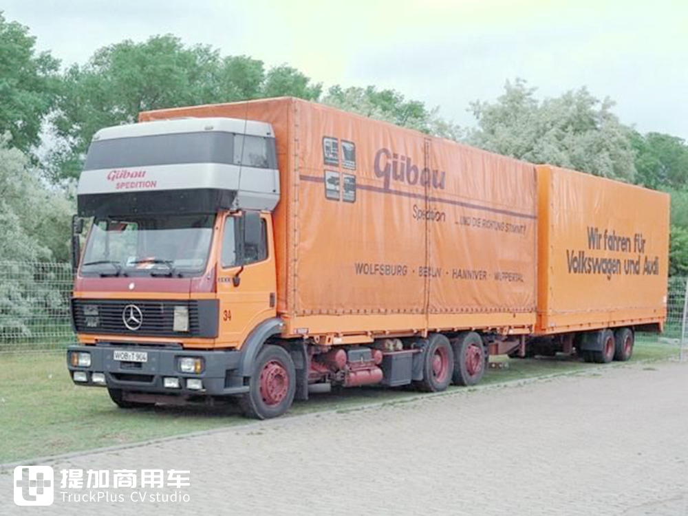 上世纪引入国内的欧洲卡车挖掘系列，绝对稀有的奔驰LK载货车实拍 - 第15张