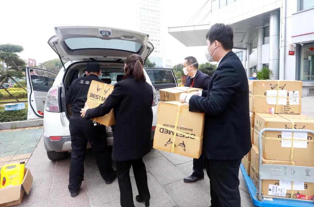 玉柴再次捐赠防疫紧缺物资 ，支援抗疫一线 - 第3张