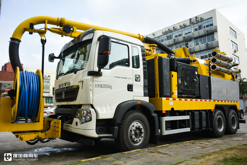 美国威康上装,重汽T5G国六底盘,实拍一款少见的下水道疏通清洗车 - 第7张 - 提加商用车网 美国威康上装,重汽T5G国六底盘,实拍一款少见的下水道疏通清洗车 - 第7张