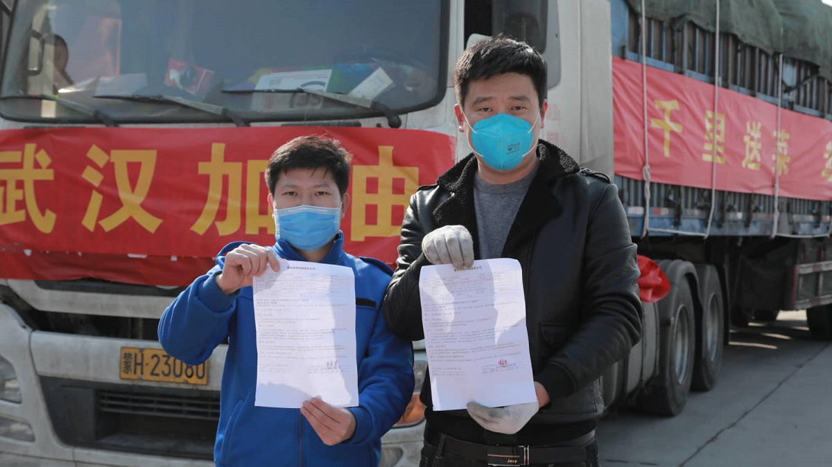 武汉加油!穿越大半个中国的土豆萝卜白菜来了! - 第8张 - 提加商用车网 武汉加油!穿越大半个中国的土豆萝卜白菜来了! - 第8张