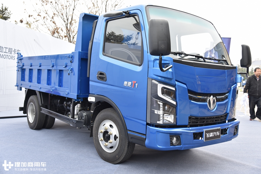 一改小自卸低端形象,科技外观和内饰,奥驰T1自卸小金刚实拍 - 第11张 - 提加商用车网 一改小自卸低端形象,科技外观和内饰,奥驰T1自卸小金刚实拍 - 第11张