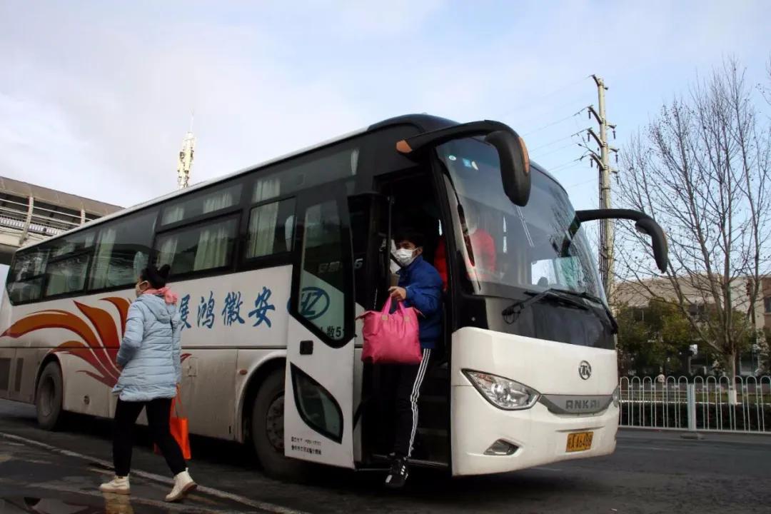复工战“疫”进行时，安凯客车护航返岗安全路 - 第1张