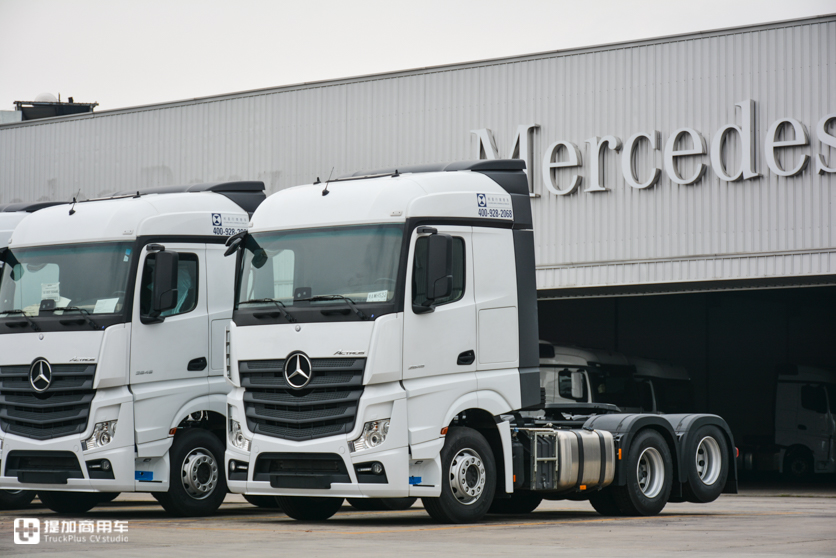广州物流老板刚提的奔驰新款卡车,配置到底怎么样,我们带你好好看看 - 第1张 - 提加商用车网 广州物流老板刚提的奔驰新款卡车,配置到底怎么样,我们带你好好看看 - 第1张