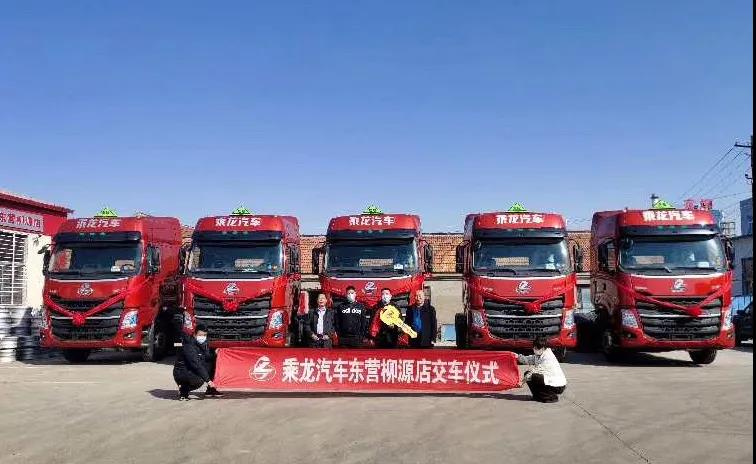 防疫复工两不误，乘龙高质高效批量交车！ - 第6张