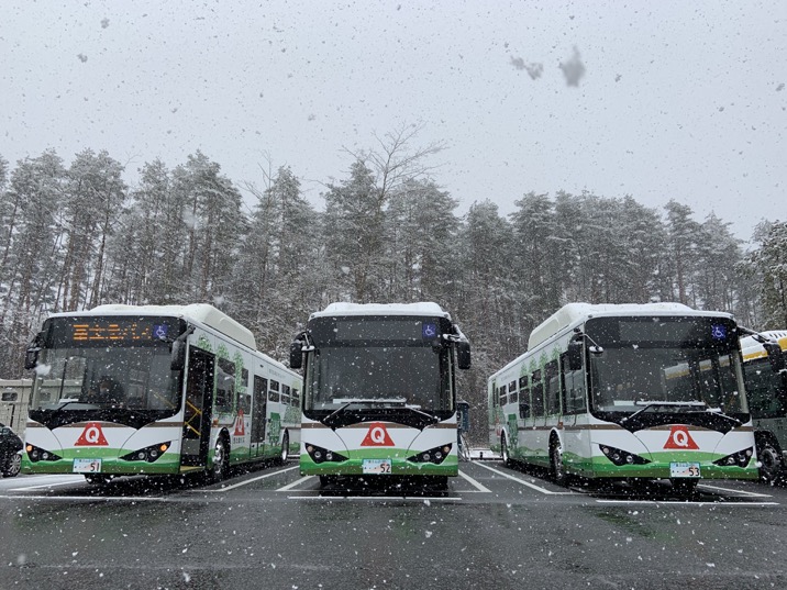 日本“圣岳”富士山迎来首批纯电动大巴 ，比亚迪助力山梨县实现出行电动化 - 第2张