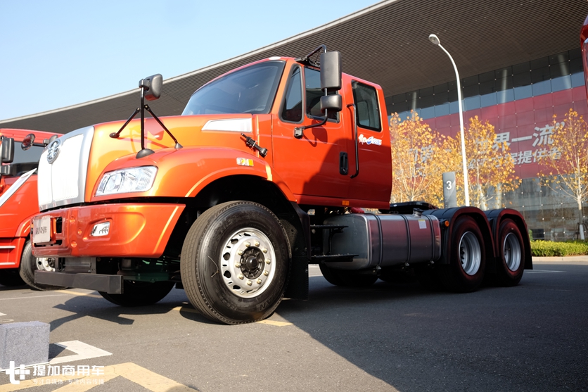 车高仅为2.72米,专为过限高杆打造,解放安捷超低顶长头卡车实拍 - 第2张 - 提加商用车网 车高仅为2.72米,专为过限高杆打造,解放安捷超低顶长头卡车实拍 - 第2张