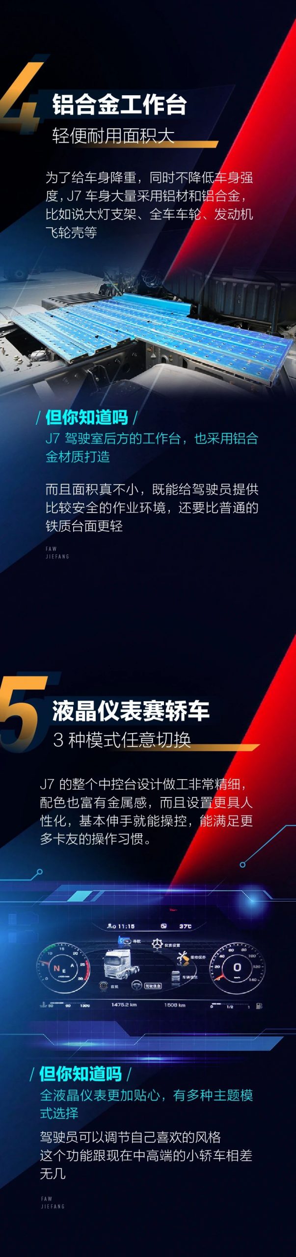 高配J7大揭秘，带你重新认识这款高端重卡！ - 第3张