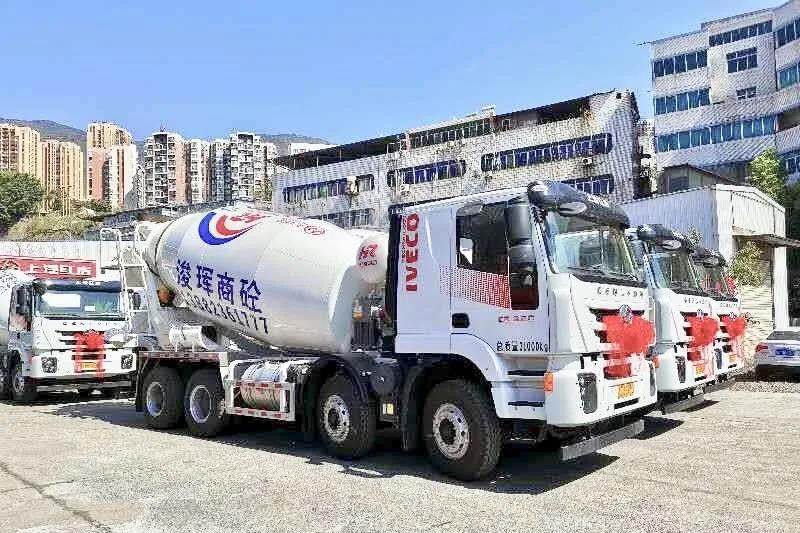 奏响春天的旋律，红岩瑞江一体化混凝土搅拌车助力复工热潮 - 第4张