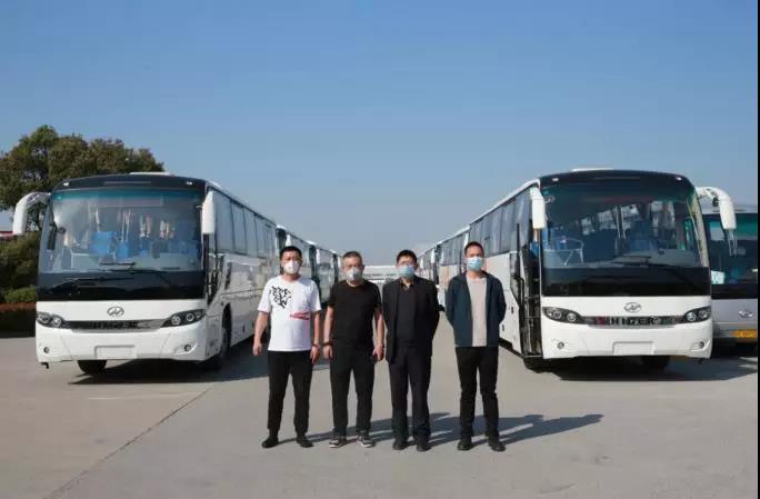 交车啦!42辆苏州金龙海格客车助力天津“复工潮”! - 第4张 - 提加商用车网 交车啦!42辆苏州金龙海格客车助力天津“复工潮”! - 第4张