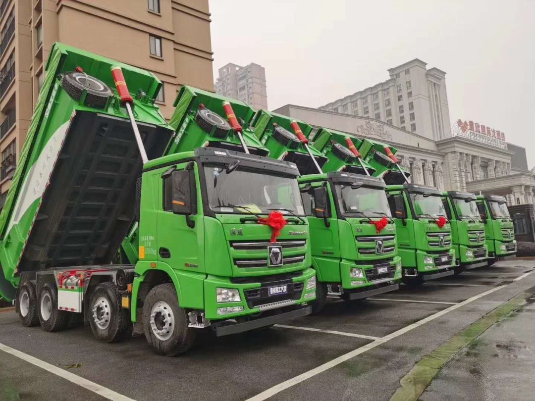 泰州进击，36台漢風G7环保渣土车极速交付！ - 第1张