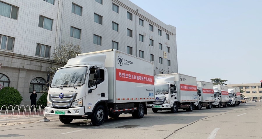 春华绚烂 英雄凯旋 ,欧马可与首都人民共迎抗疫“京英”回家 - 第3张 - 提加商用车网 春华绚烂 英雄凯旋 ,欧马可与首都人民共迎抗疫“京英”回家 - 第3张