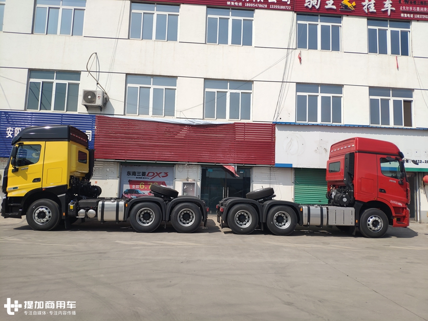 曾经辉煌的北奔重卡又回来了？国六北奔燃油车已上市，外观真抢眼 - 第5张