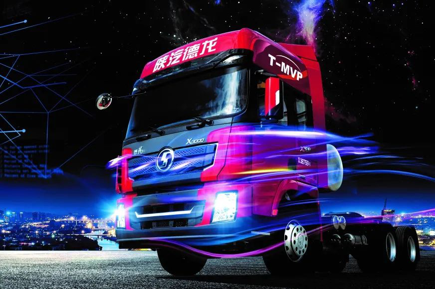 劲大、省气、可靠就选德龙X3000 LNG牵引车 - 第6张 - 提加商用车网 劲大、省气、可靠就选德龙X3000 LNG牵引车 - 第6张