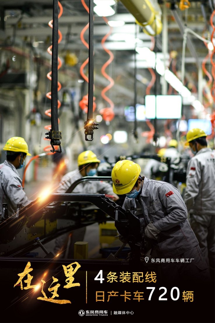 1.5分钟下线一辆卡车 ,东风商用车跑出“+速度” - 第5张 - 提加商用车网 1.5分钟下线一辆卡车 ,东风商用车跑出“+速度” - 第5张