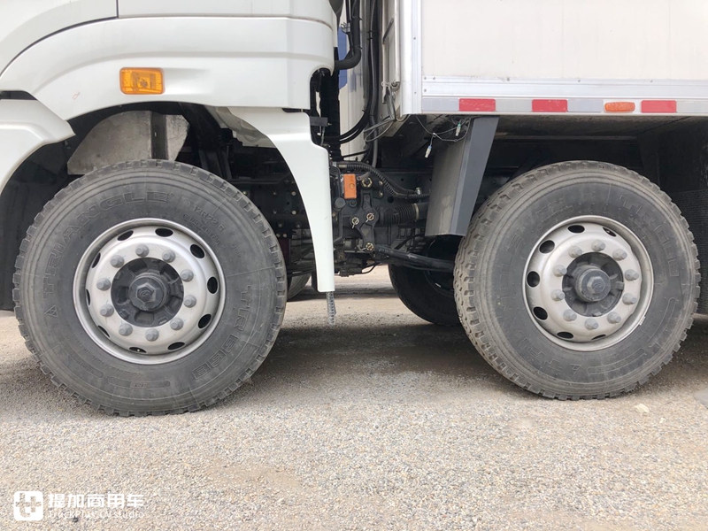 又一款平地板、大空间的载货车即将到来,正在路试的华菱汉马H9载货车实拍 - 第21张 - 提加商用车网 又一款平地板、大空间的载货车即将到来,正在路试的华菱汉马H9载货车实拍 - 第21张