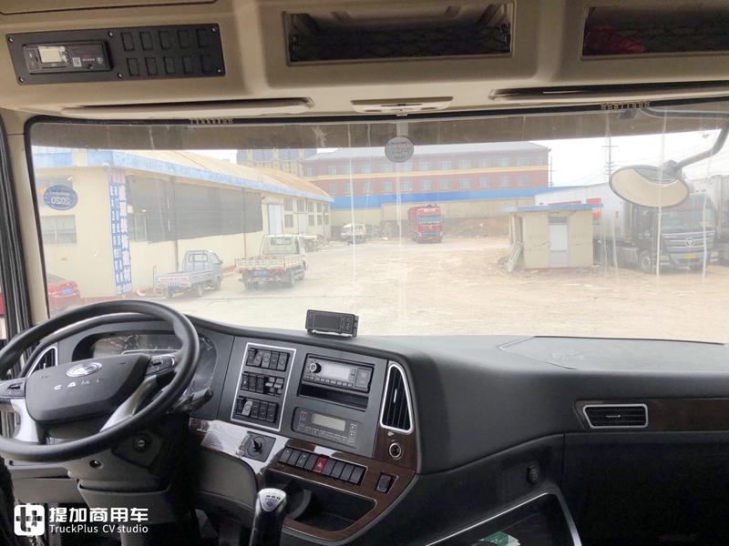 又一款平地板、大空间的载货车即将到来,正在路试的华菱汉马H9载货车实拍 - 第7张 - 提加商用车网 又一款平地板、大空间的载货车即将到来,正在路试的华菱汉马H9载货车实拍 - 第7张