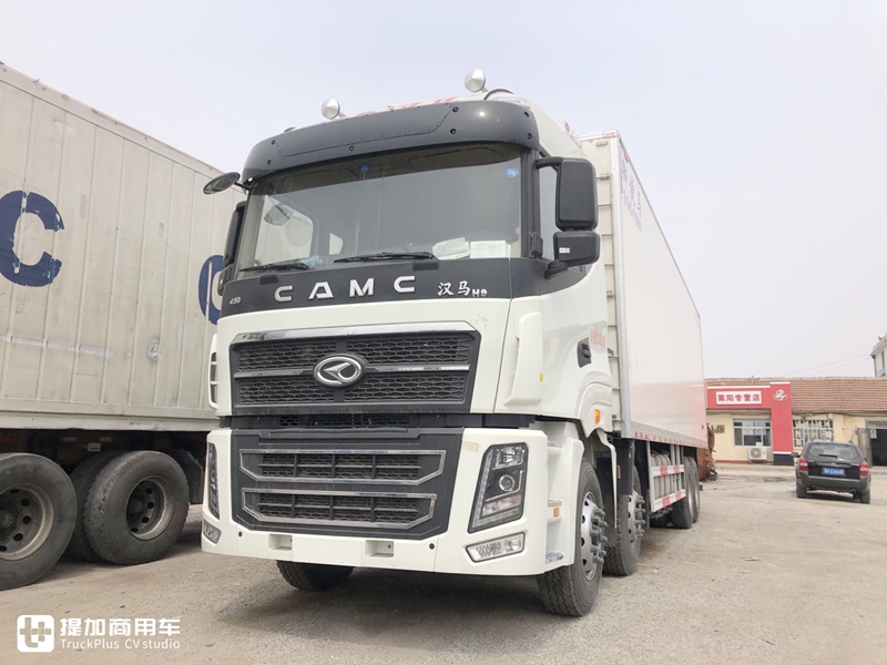 又一款平地板、大空间的载货车即将到来,正在路试的华菱汉马H9载货车实拍 - 第1张 - 提加商用车网 又一款平地板、大空间的载货车即将到来,正在路试的华菱汉马H9载货车实拍 - 第1张