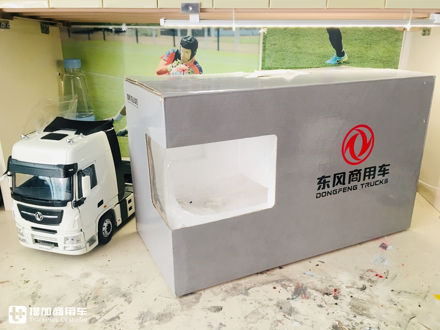 东风商用车的旗舰产品——1:24天龙旗舰卡车模型实拍评测 - 第37张