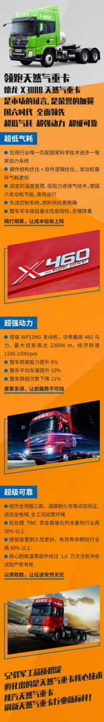 看得见的硬实力，“数”说德龙X3000天然气重卡 - 第3张