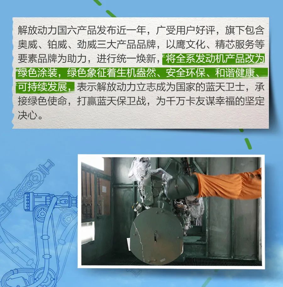 解读解放奥威国六天然气动力，还地球一片绿色 - 第5张