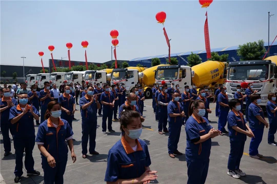 120台!漢風G5轻量化搅拌车助力济宁工程建设! - 第3张 - 提加商用车网 120台!漢風G5轻量化搅拌车助力济宁工程建设! - 第3张