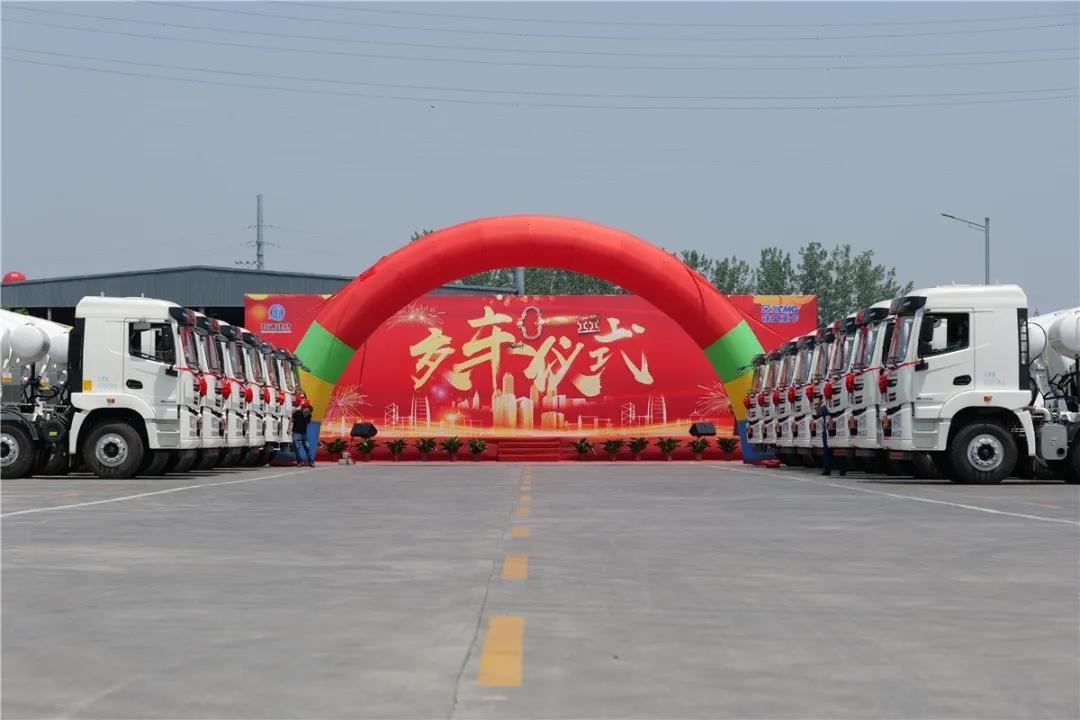 120台!漢風G5轻量化搅拌车助力济宁工程建设! - 第1张 - 提加商用车网 120台!漢風G5轻量化搅拌车助力济宁工程建设! - 第1张