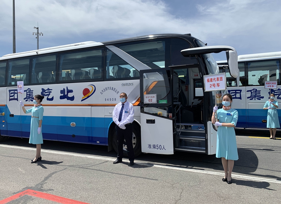 “超五星”产品 + “七星”服务, 金龙龙威Ⅱ代圆满完成两会保障任务 - 第4张 - 提加商用车网 “超五星”产品 + “七星”服务, 金龙龙威Ⅱ代圆满完成两会保障任务 - 第4张