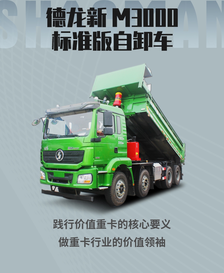 德龙新M3000标准版自卸车，论赚钱利器的基本素养 - 第8张