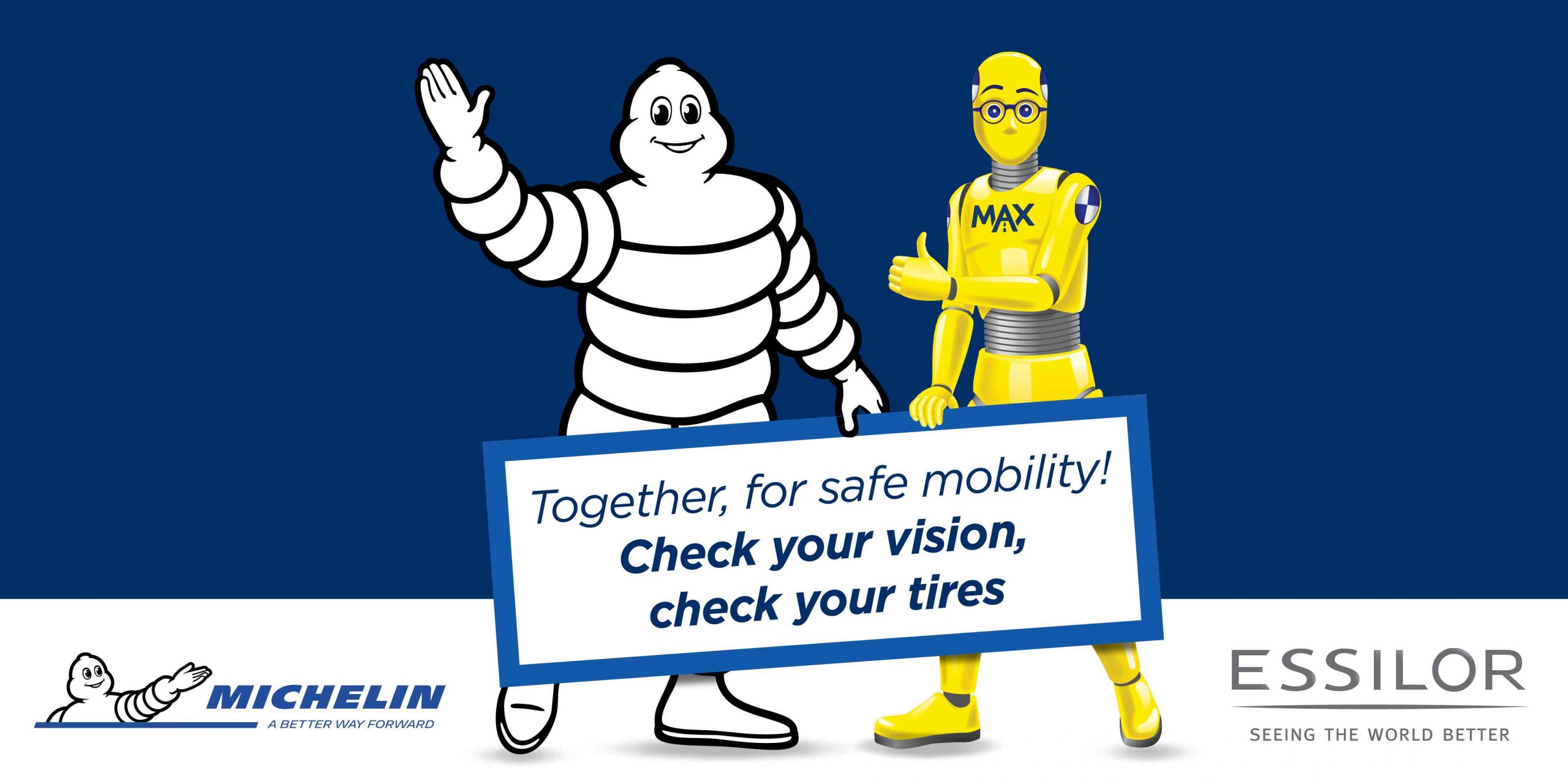 “行车检查轮胎,定期检查视力”,米其林集团携手依视路倡导道路安全 - 第1张 - 提加商用车网 “行车检查轮胎,定期检查视力”,米其林集团携手依视路倡导道路安全 - 第1张