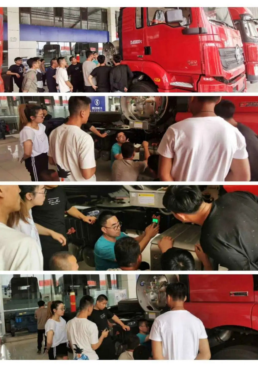 炎炎夏日尽陕耀,陕汽重卡贴心服务不降温 - 第2张 - 提加商用车网 炎炎夏日尽陕耀,陕汽重卡贴心服务不降温 - 第2张