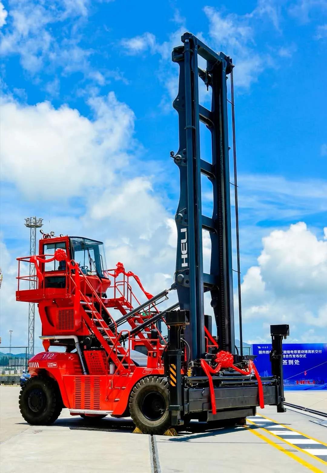 国内首创!搭载玉柴增程器的合力堆高机交付珠海港 - 第2张 - 提加商用车网 国内首创!搭载玉柴增程器的合力堆高机交付珠海港 - 第2张