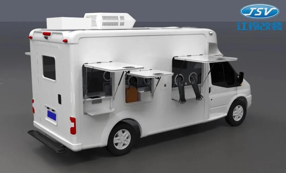 助力常态化疫情防控,江铃核酸采样检测车来了! - 第4张 - 提加商用车网 助力常态化疫情防控,江铃核酸采样检测车来了! - 第4张